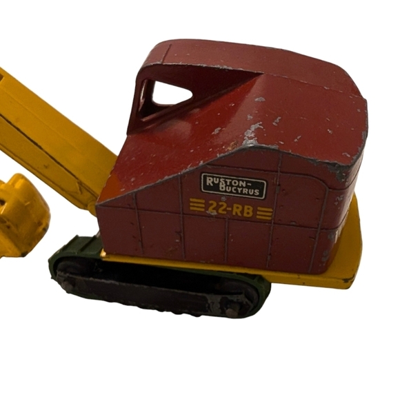 LESNEY Ruston Bucyrus Diecast Matchbox Collectable Rolling Digger Mini Equipment - Picture 4 of 10